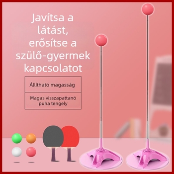 Asztalitenisz-edző gyerekeknek – ABS anyag, nyomtatott logó, testreszabás elérhető, licencelt magáncímke, alkalmas asztaliteniszhez és más labdajátékokhoz