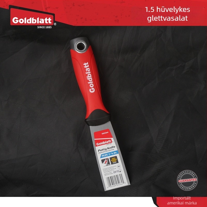 Goldblatt nehéz glettelő kés, megvastagított glettelő eszköz, sík kés típusú gletteléshez, falak festéséhez