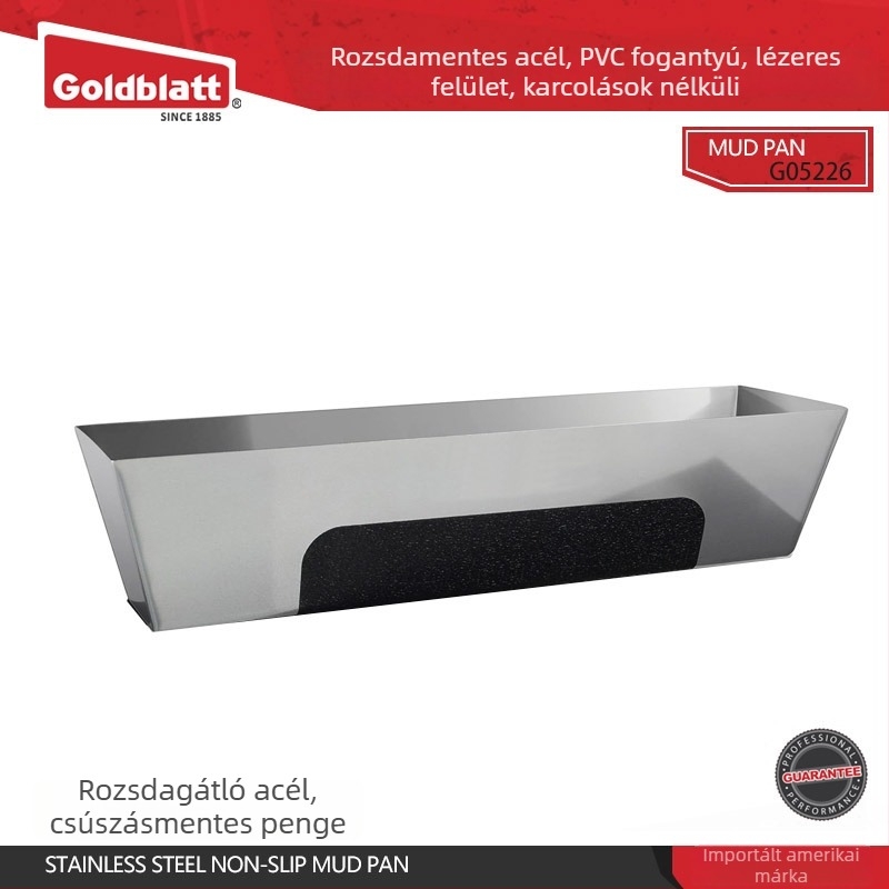 Goldblatt nehéz glettelő kés, megvastagított glettelő eszköz, sík kés típusú gletteléshez, falak festéséhez