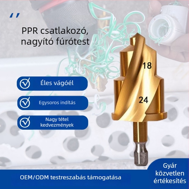 PPR cső furó készlet és PVC csőnyílásnyitó készlet – fúróeszközök, Yutai