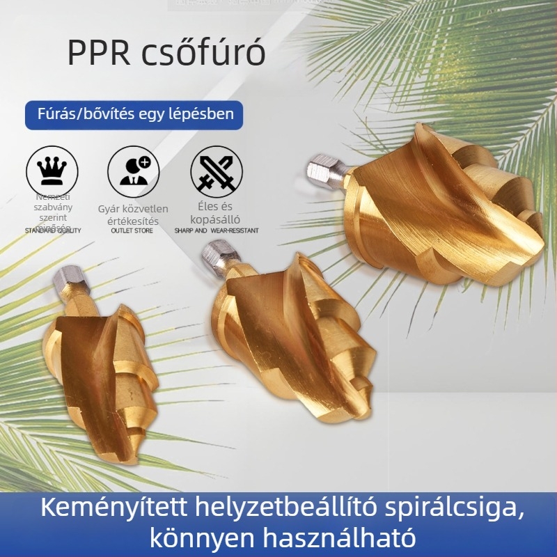 PPR cső furó készlet és PVC csőnyílásnyitó készlet – fúróeszközök, Yutai