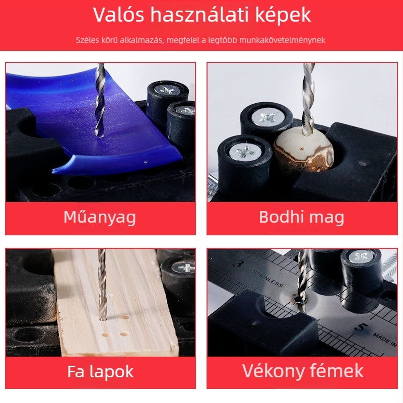 Porphyrin Mikro spirálfúró egyenes szárú Rudraksha gyöngyök és gyöngyök fúrásához