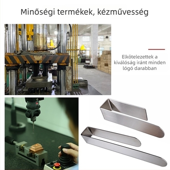 Rozsdamentes acél fürdőszobai törölközőtartó, falra szerelhető, lyukasztás nélkül, egy rúd, csiszolt felület, teherbírás 10 kg