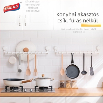 Fali konyhai eszköztartó – ABS, mozgatható, kód Aw556, modern minimalista stílus, márka Too Much Force