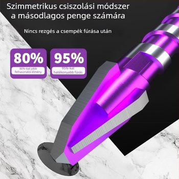 Yanran fúrófej kerámia – excentrikus, gyors behatolás, teljesen kerámia, négy recés él