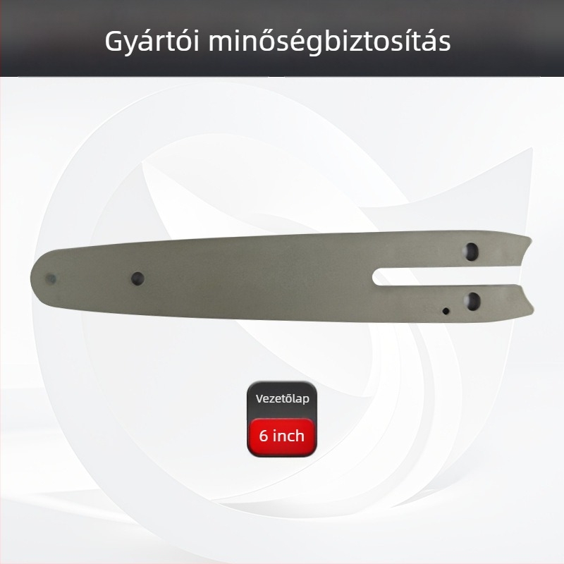Láncfűrész vezetőlemez, plug-in kivitel, egykezes használat, ötvözet