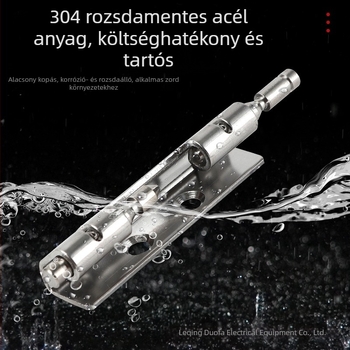 AE rejtett csukló elosztó doboz ajtókhoz, 304 rozsdamentes acél, ipari teherbírású