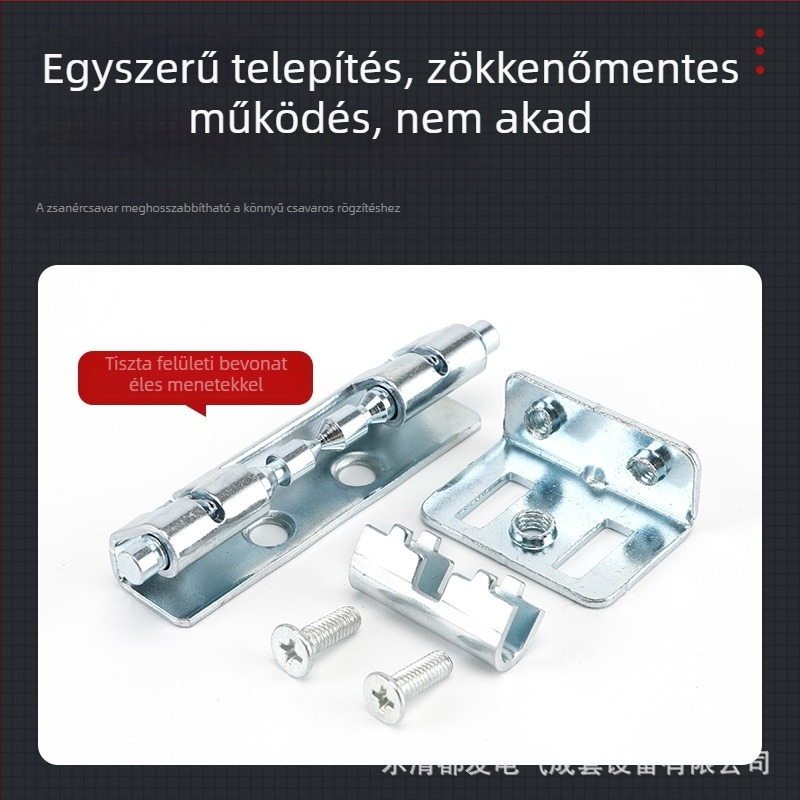 AE rejtett csukló elosztó doboz ajtókhoz, 304 rozsdamentes acél, ipari teherbírású