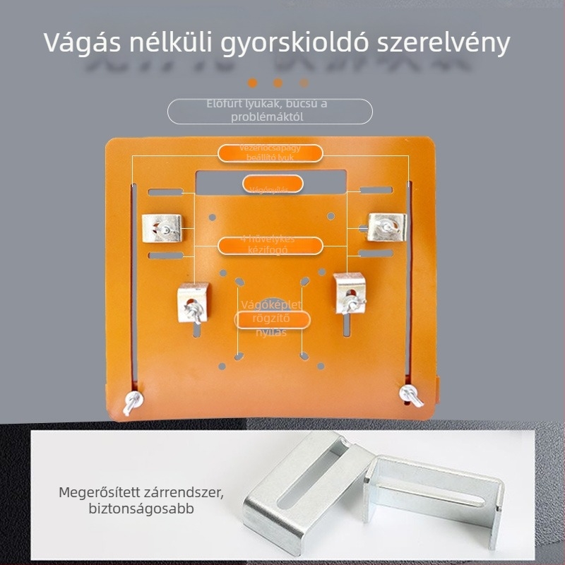 Gull Beauty vágógép alapkészülék faipari felhasználásra, hordozható vágóplatform, hardver szerszámkiegészítők