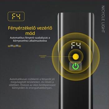 Walker Cloud 1800 lumenes kerékpár elsőfénye MTB-hez, vízálló alumíniumötvözet