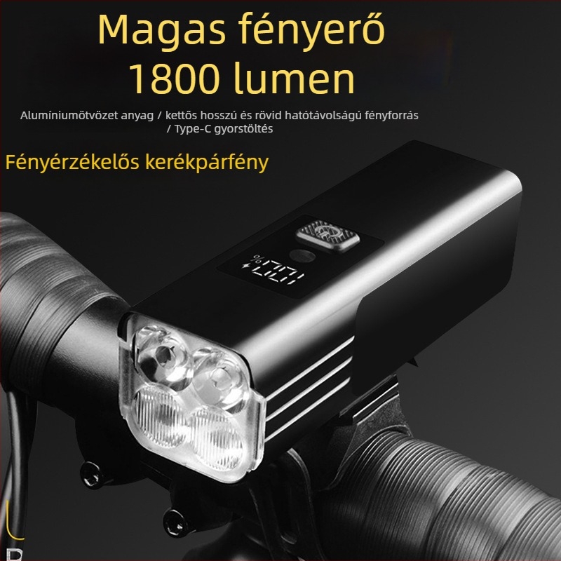 Walker Cloud 1800 lumenes kerékpár elsőfénye MTB-hez, vízálló alumíniumötvözet