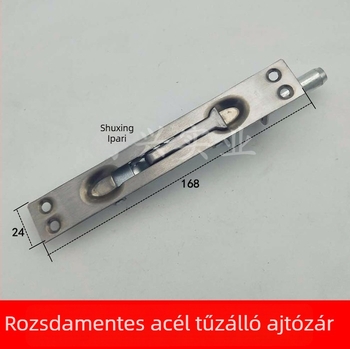A típusú csap dupla ajtókhoz, rozsdamentes acél bevonat, rejtett csap, Shu Xing, modern stílus