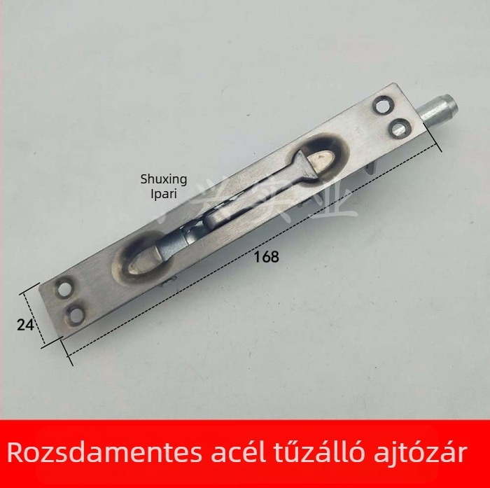 A típusú csap dupla ajtókhoz, rozsdamentes acél bevonat, rejtett csap, Shu Xing, modern stílus