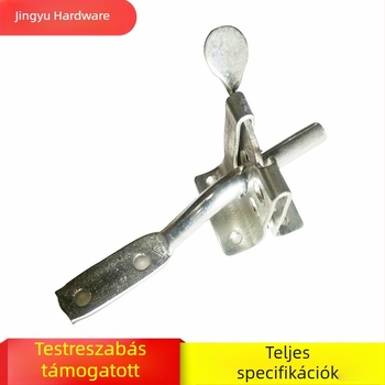 Súlyos vas ajtó- és ablakzár, antifurt zár, zár a szekrényekhez, otthoni használatra, Modell 003