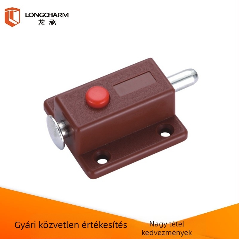 Szekrényajtó zár YL-6524, Longcheng Hardware, műanyag és vas, szekrényajtókhoz, 1000 db