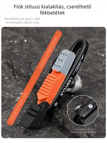 Országúti kerékpár fékbetét, C-típus fék, mechanikus fékezés, márka Lebycle