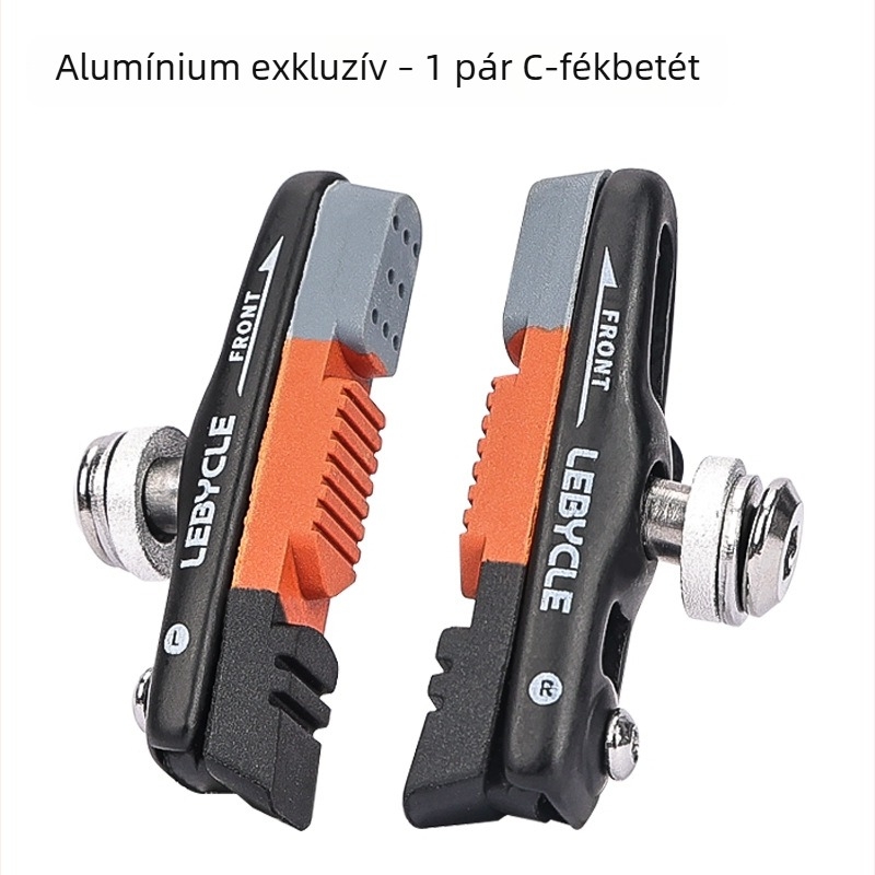 Országúti kerékpár fékbetét, C-típus fék, mechanikus fékezés, márka Lebycle