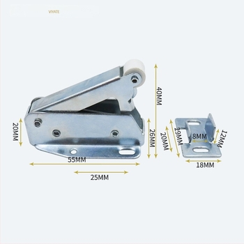 MX08 Vas ajtócsat, Típus: Ajtócsat, Anyag: Vas, Felület: Króm, Stílus: Modern egyszerű