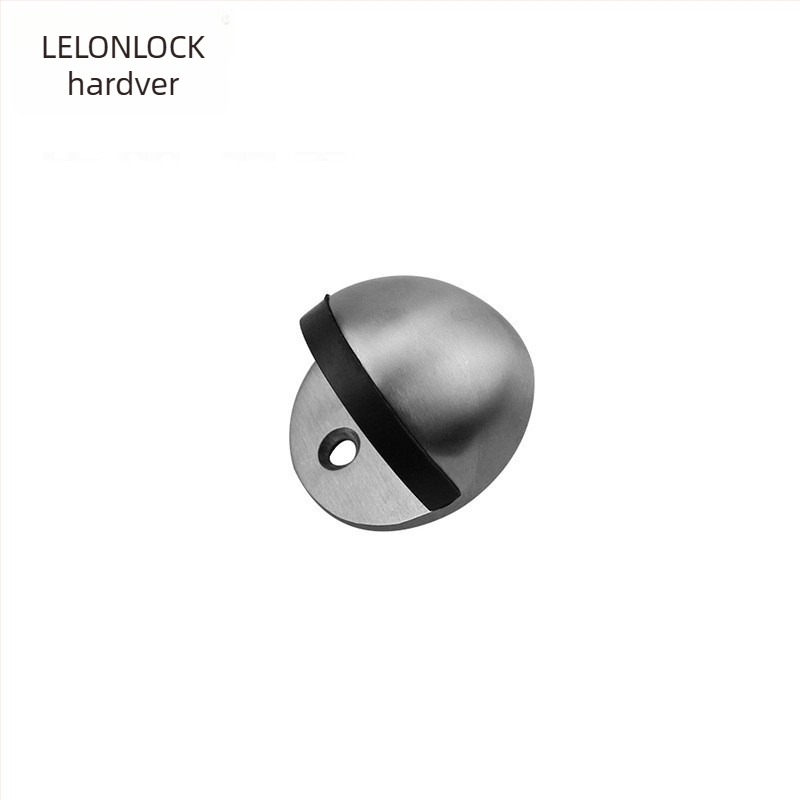 Ajtó felső rész, modell RDA-01, 304 rozsdamentes acél, félkör alakú, talajra szerelhető, ütközés elleni korlátozó