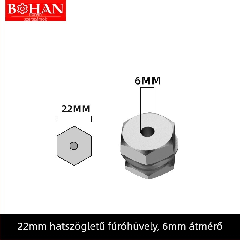 Bohan alumíniumprofil lyukasztó pozicionáló eszköz, modell 203040, alumíniumötvözet, kúpos fejű lyukasztó
