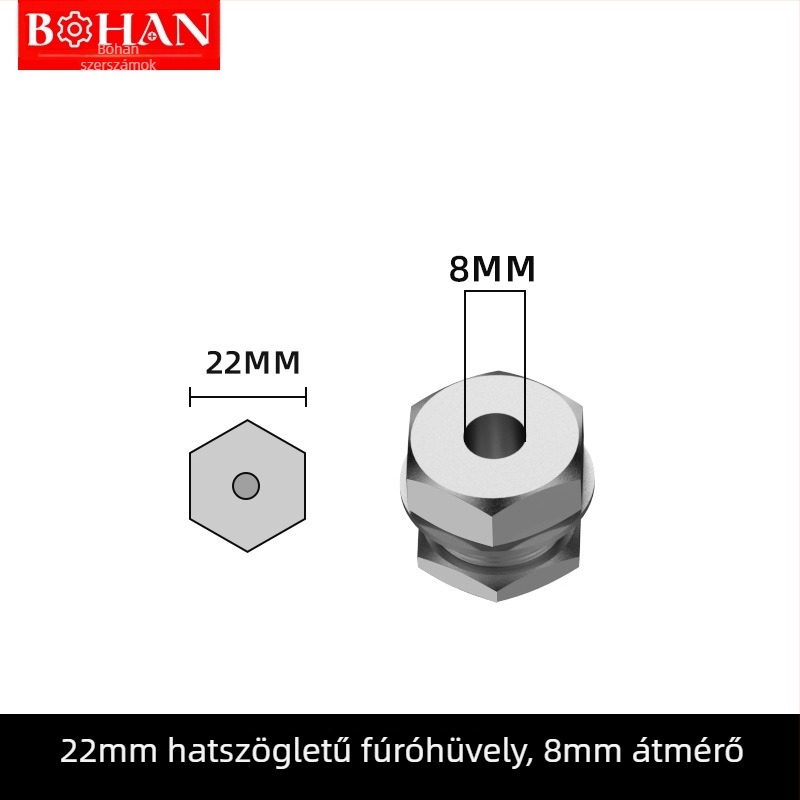 Bohan alumíniumprofil lyukasztó pozicionáló eszköz, modell 203040, alumíniumötvözet, kúpos fejű lyukasztó