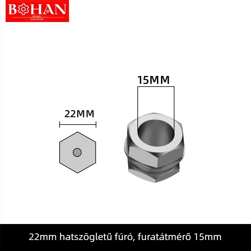 Bohan alumíniumprofil lyukasztó pozicionáló eszköz, modell 203040, alumíniumötvözet, kúpos fejű lyukasztó