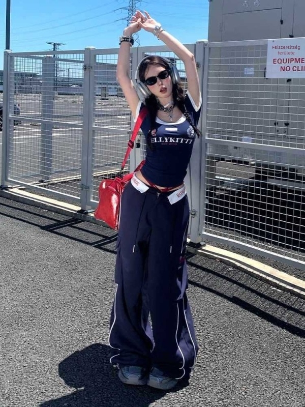 Női Chenille- és Spandex anyagú két részes alkalmi kosztüm, casual stílus, tavasz 2025