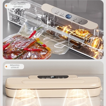 Luyao vákuumzáró gép élelmiszer-zacskókhoz — Luyao, otthoni használat, vákuumcsomagolás a frissesség megőrzéséért