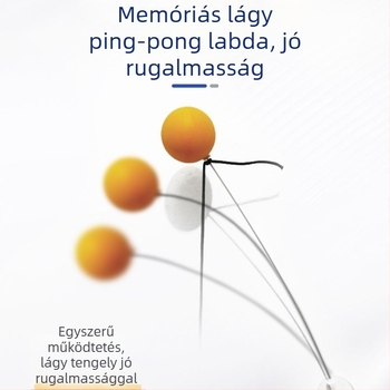 Asztalitenisz vibrátor távirányítással – nagy frekvenciájú ütés, kézi és teljesen automata elektromos működés, pingponglabda nagy rugalmasságú