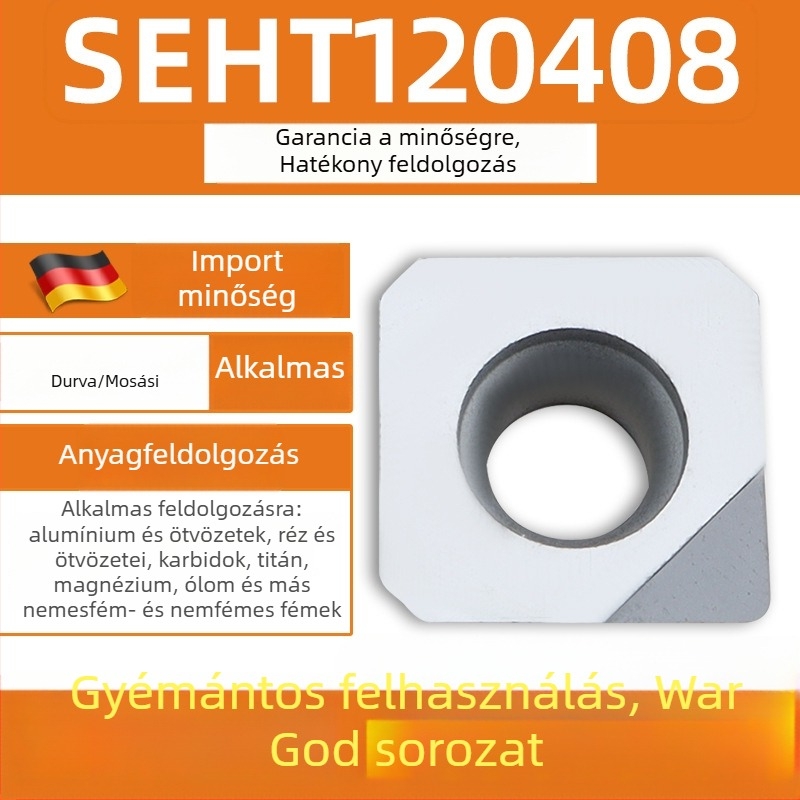 Dasan SEKT1204AFTN CNC marópenge, négyszögletes geometriájú, rozsdamentes acél, keményített acél