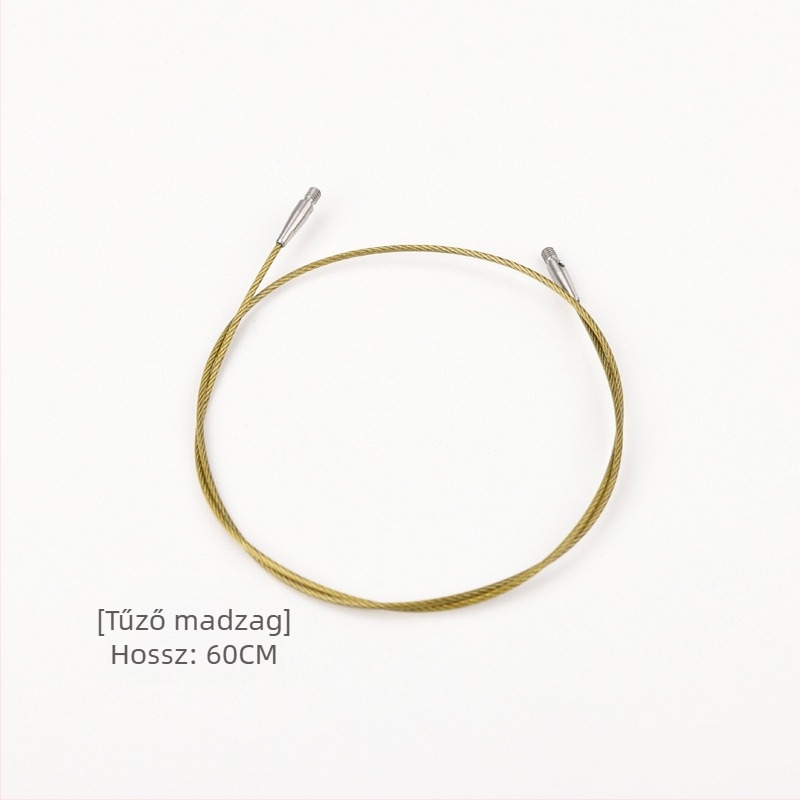 Leválasztható körkötő tű ebonfa, kézzel készített, pulóverekhez, modern stílus (Kód: 6511002741999)