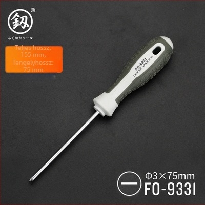 Csavarhúzó készlet – Phillips és laposfejű, mágneses, szénacélból