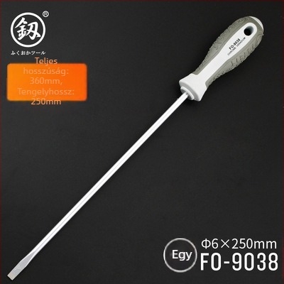 Csavarhúzó készlet – Phillips és laposfejű, mágneses, szénacélból