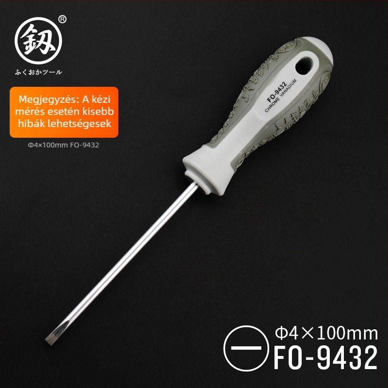 Csavarhúzó készlet – Phillips és laposfejű, mágneses, szénacélból