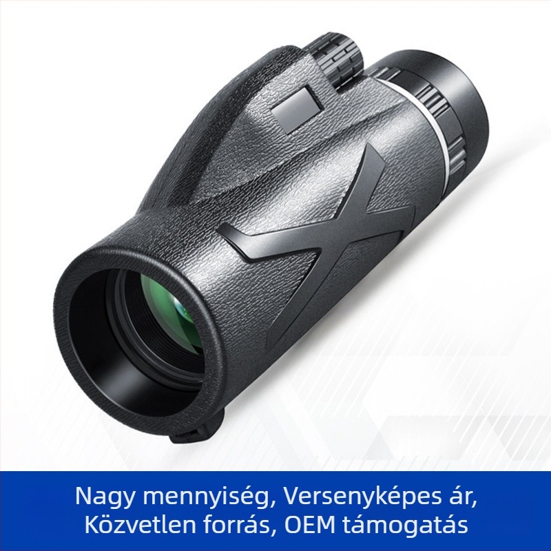 80x100 monokuláris teleszkóp – kültéri használatra, nagy teljesítmény, nagy felbontás, testre szabható