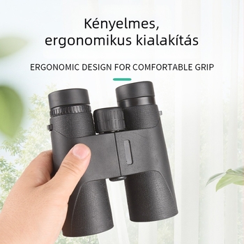 12x42 távcső hold megfigyelésére, gyenge fényviszonyok között éjszakai látás, kültéri, kézben tartható, nagy nagyítású