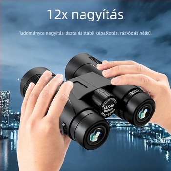 12×42 magas nagyítású kézi távcső méhek megfigyeléséhez és kültéri utazásokhoz
