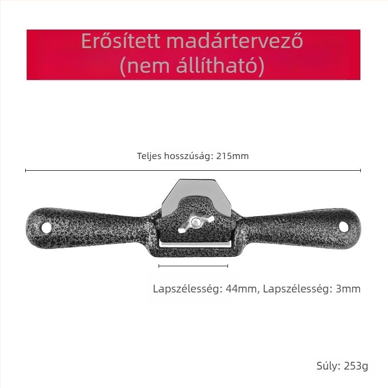 Kézi tolóplaner - faipari planer, kézi működtetésű eszköz (Származás: Forduljon az ügyfélszolgálathoz; Változat: Forduljon az ügyfélszolgálathoz; Márka: Egyéb)