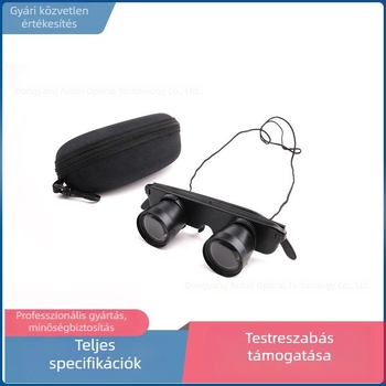 Szemüveg-stílusú horgász teleszkóp HD nagyítással a úszók megfigyelésére