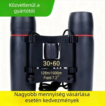 30x60 Cherry Blossom binokuláris — magas felbontású optika madármegfigyelésre, horgászatra és éjszakai látásra