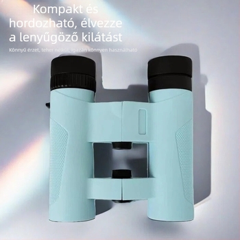 10×25 binokulár kivágott dizájnnal, kültéri megfigyeléshez gyenge fényben
