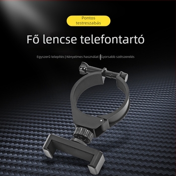 Csillagkereső tartó a távcső főcsövéhez, 70 mm-es tubushoz telefoncsatlakozással
