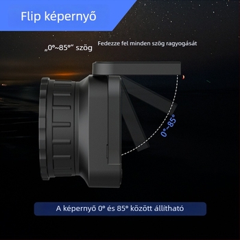 Helysin 2.4G WiFi digitális okulár teleszkópokhoz, 64MP 4K felbontású kamera, állítható kijelző és éjszakai látás