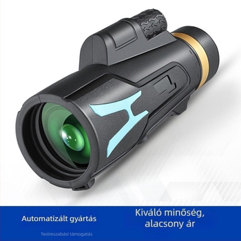 Új modell 12×50 nagyítású kültéri éjjellátó monokulár teleszkóp, 50 mm objektív, hordozható