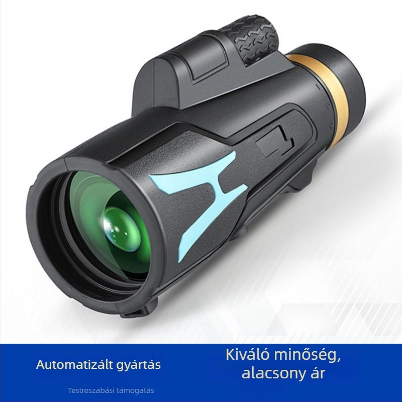 Új modell 12×50 nagyítású kültéri éjjellátó monokulár teleszkóp, 50 mm objektív, hordozható