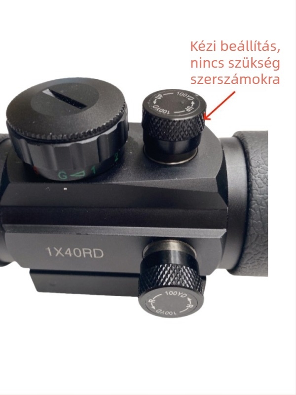 Monokuláris teleszkóp 1x40, lefedhető fedele és állítható objektívvel