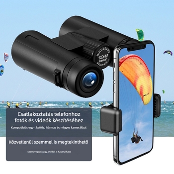 OWOLF 12x nagy felbontású binokulár MADÁRMEGFIGYELÉSHEZ, kültéri használatra, éles fókusz