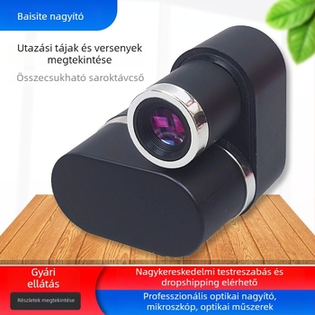 Összecsukható mini teleszkóp, 80 g, nagyítás, kiváló képminőség, 8x22 hordozható teleszkóp, nagy átmérő 7843