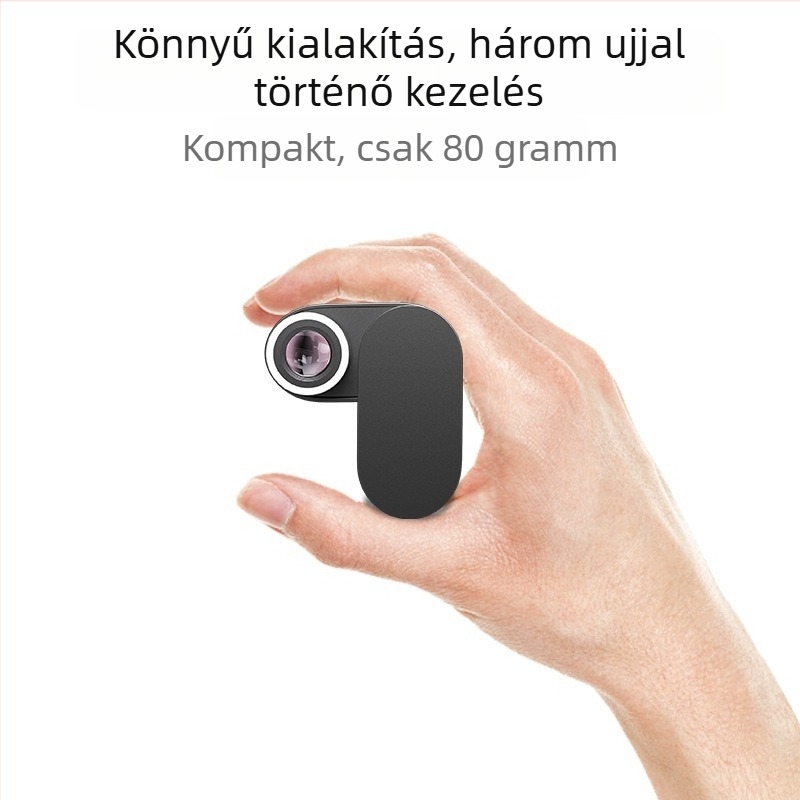 8x22 HD monokuláris távcső kompakt sarok dizájnnal kültéri koncertek és versenyek megfigyelésére, széles látómező