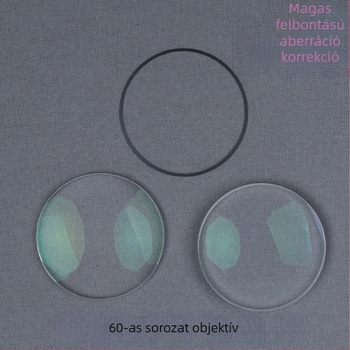 Refraktor teleszkóp akromatikus objektívvel, nagy felbontású, hosszú fókusz, DIY kiegészítők